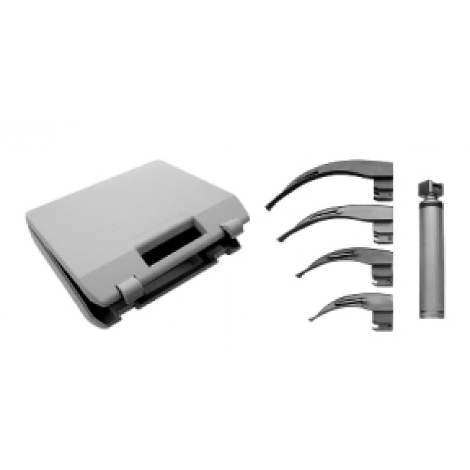 Macintosh Laryngoscope set/4 # 1,2(90mm)3and4 – Surgix Instruments