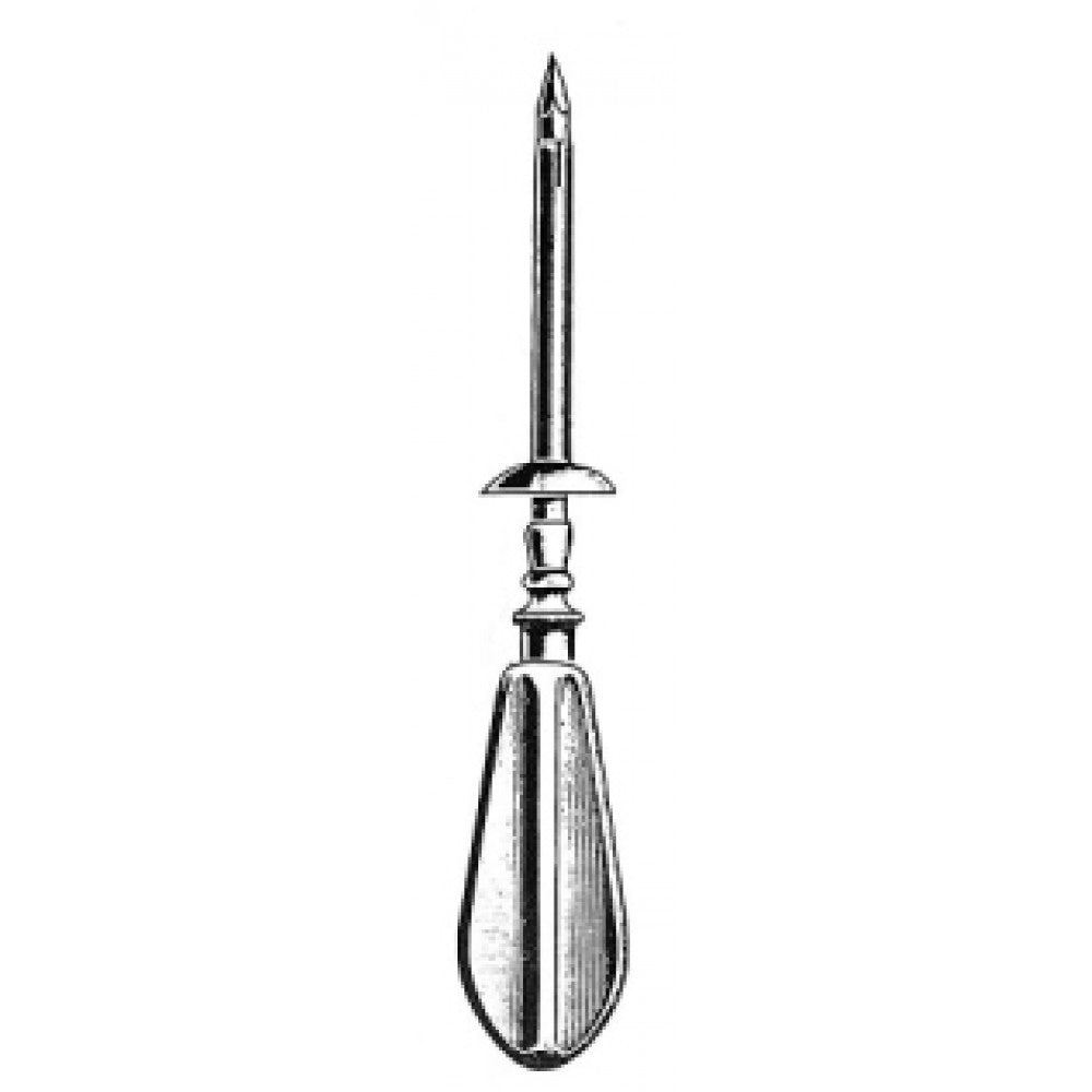 Ascites Trocar and Cannula 16Fg - Surgix Instruments Stainless Steel Surgical Cannula