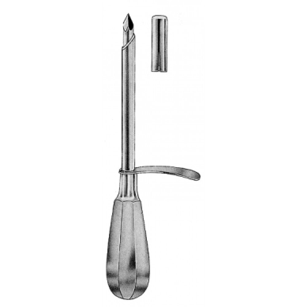 Johansson Trocar Cannula 9mm, 18cm - Surgix Instruments Stainless Steel Surgical Cannula