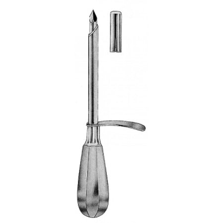 Johansson Trocar Cannula 9mm, 18cm - Surgix Instruments Stainless Steel Surgical Cannula