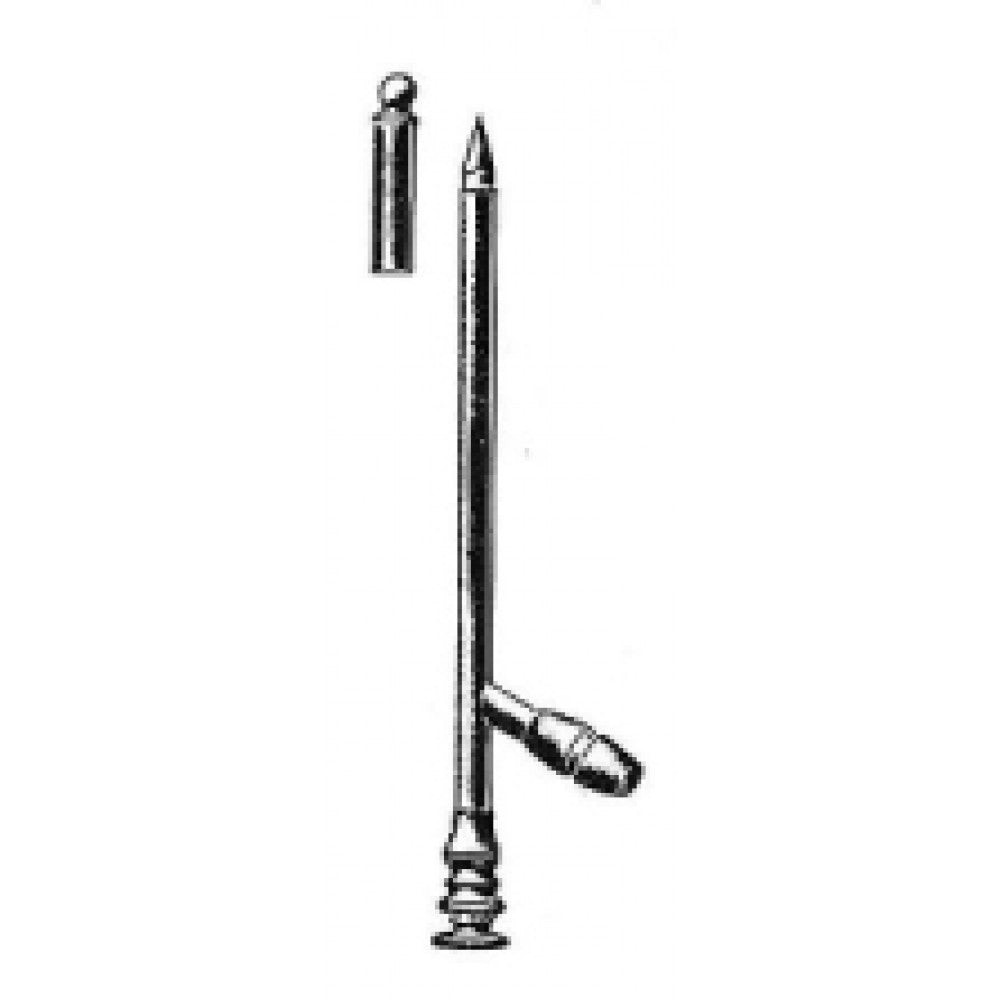 Ochsner Trocar and Cannula 22Fg - Surgix Instruments Stainless Steel Surgical Cannula