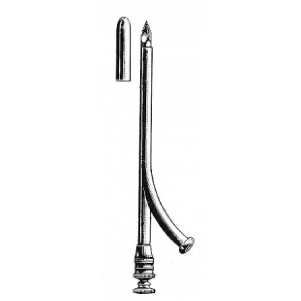 Ochsner Trocar and Cannula 22Fg - Surgix Instruments Stainless Steel Surgical Cannula