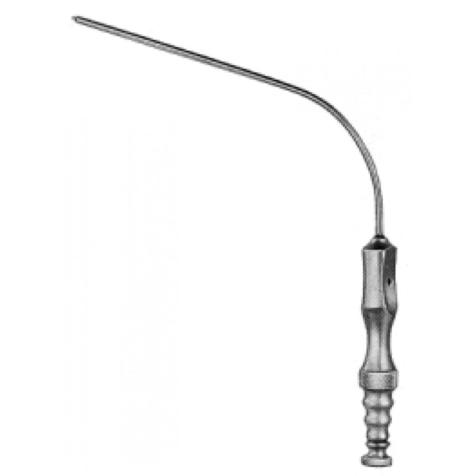 Poppen Suction Tube 2.5mm, 8Fr. 13cm - Surgix Instruments Stainless Steel Surgical Suction Tube