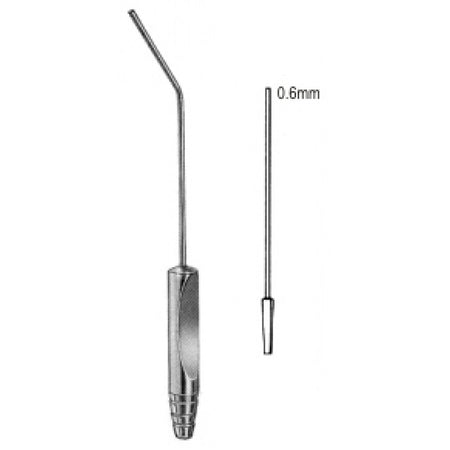 Micro Suction Cannula - Surgix Instruments Stainless Steel Surgical Cannula