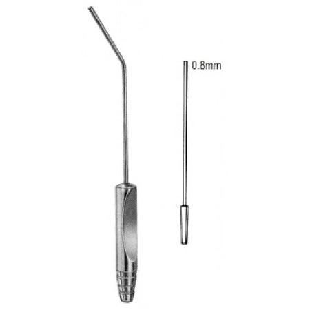 Micro Suction Cannula - Surgix Instruments Stainless Steel Surgical Cannula