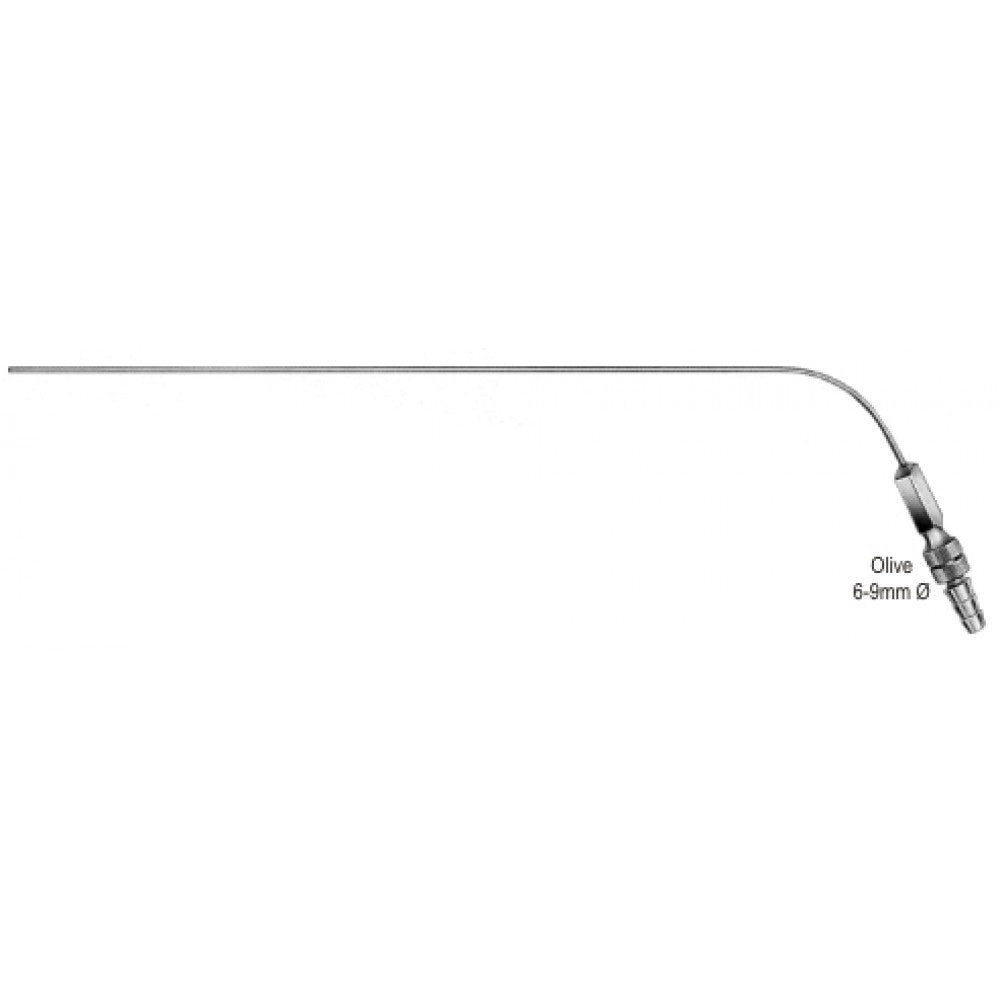 Olive Suction Tube with f/cut off 2.0mm,90 - Surgix Instruments Stainless Steel Surgical Suction Tube