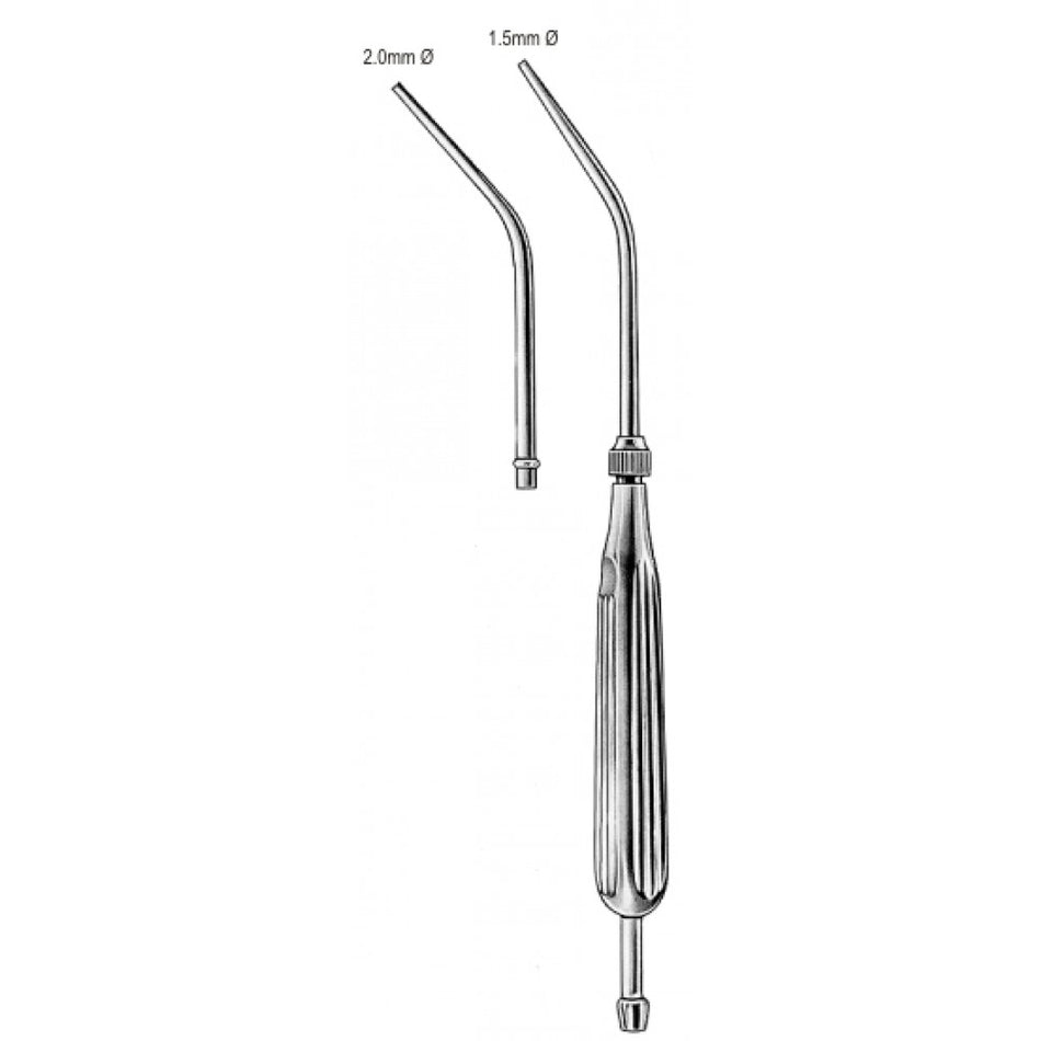 Coupland Suction Tube Universal handle - Surgix Instruments Stainless Steel Surgical Suction Tube