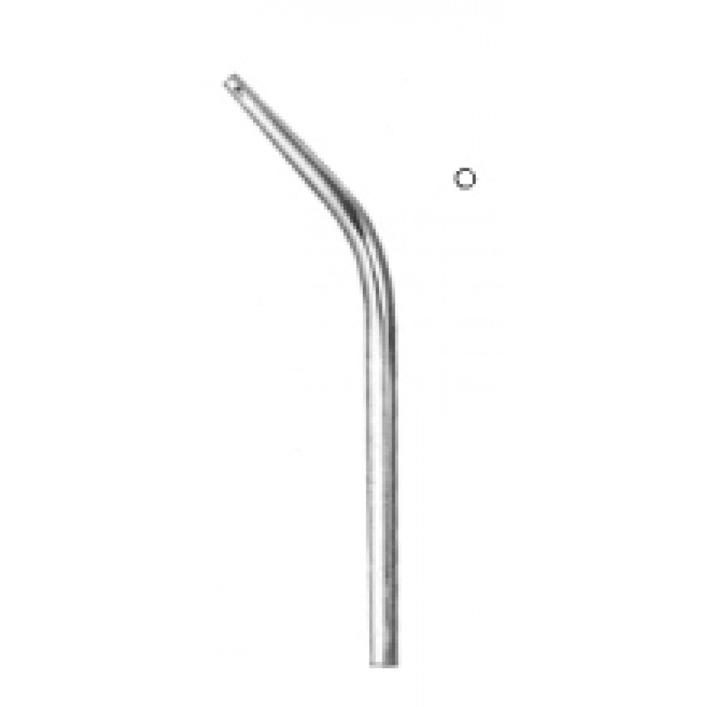 Coupland Suction Tube Tip with side hole 1.5mm - Surgix Instruments Stainless Steel Surgical Suction Tube