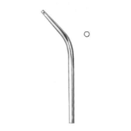 Coupland Suction Tube Tip with side hole 2.0mm - Surgix Instruments Stainless Steel Surgical Suction Tube