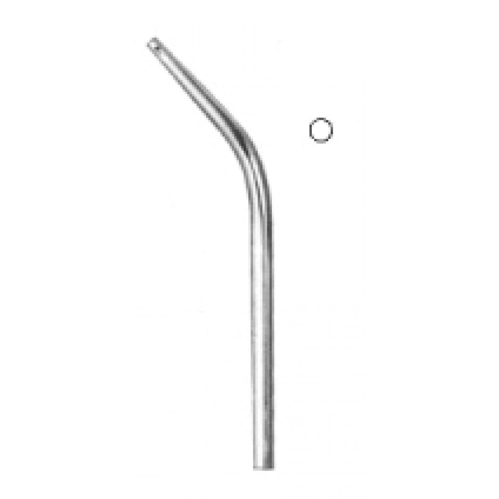 Coupland Suction Tube Tip with side hole 2.5mm - Surgix Instruments Stainless Steel Surgical Suction Tube