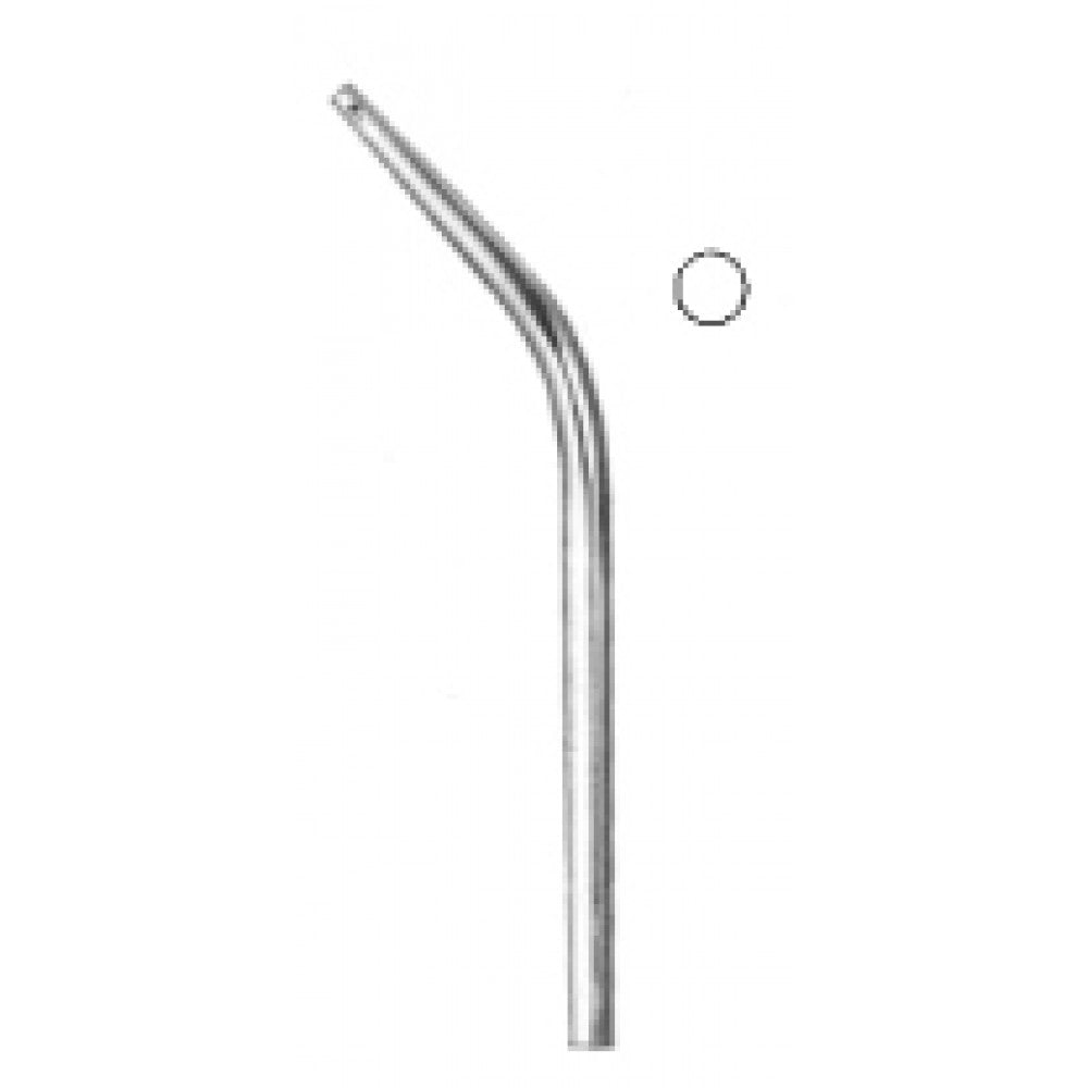 Coupland Suction Tube Tip with side hole 3.5mm - Surgix Instruments Stainless Steel Surgical Suction Tube