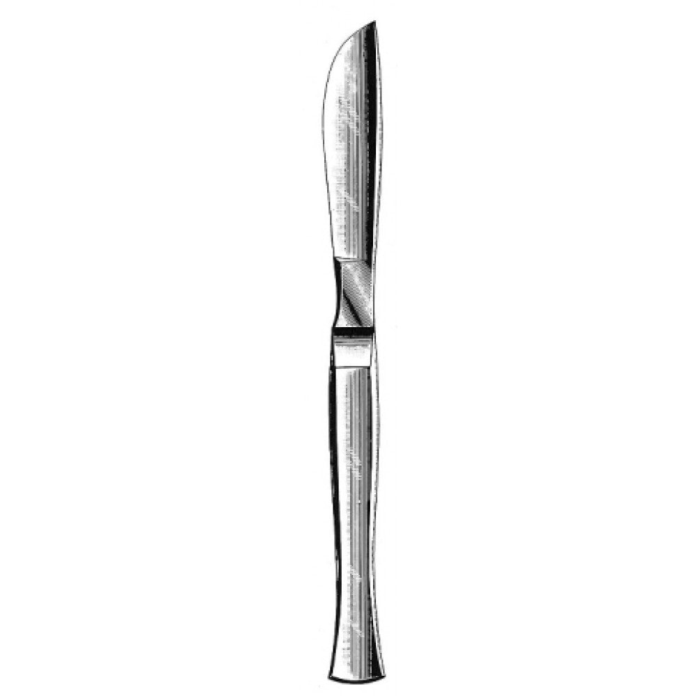 Wirchow Autopsy Knife w/scraper - Surgix Instruments