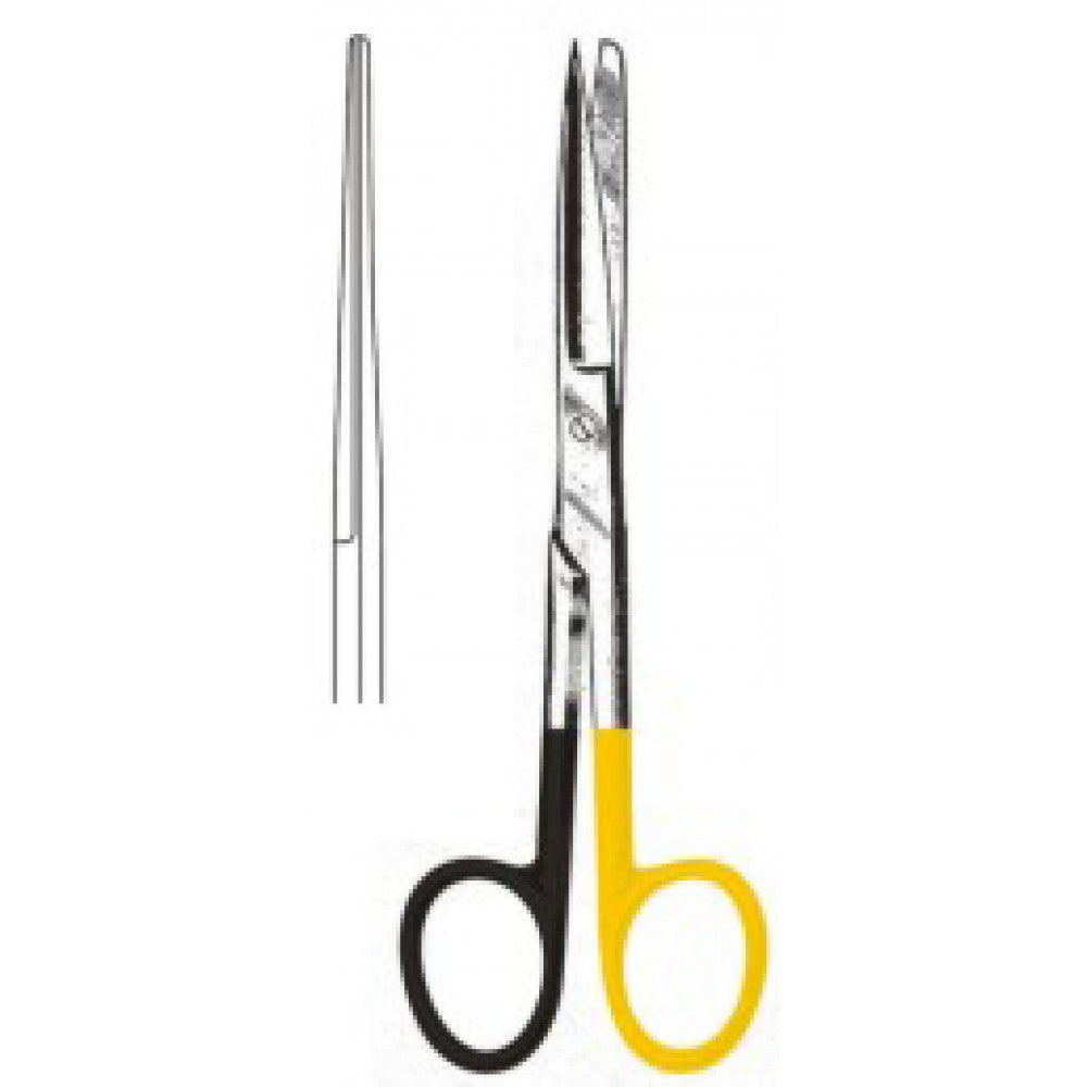 Deaver Scissors Straight Sharp/Blunt 14cm SuperCut, Tungsten Carbide Inlays - Surgix Instruments