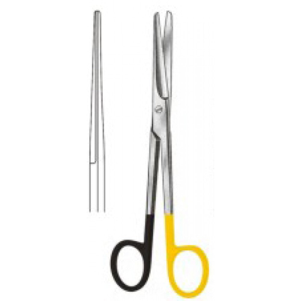 Mayo Scissors Straight 23cm SuperCut, Tungsten Carbide Inlays - Surgix Instruments