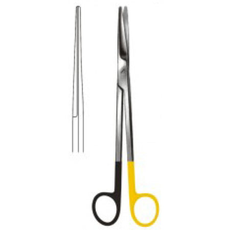 Mayo Harrington Scissors Straight 22cm SuperCut, Tungsten Carbide Inlays - Surgix Instruments