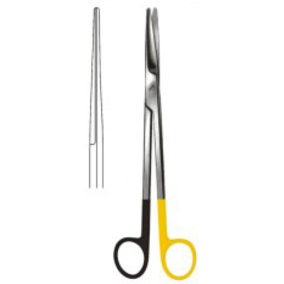 Mayo Harrington Scissors Straight 22cm SuperCut, Tungsten Carbide Inlays - Surgix Instruments