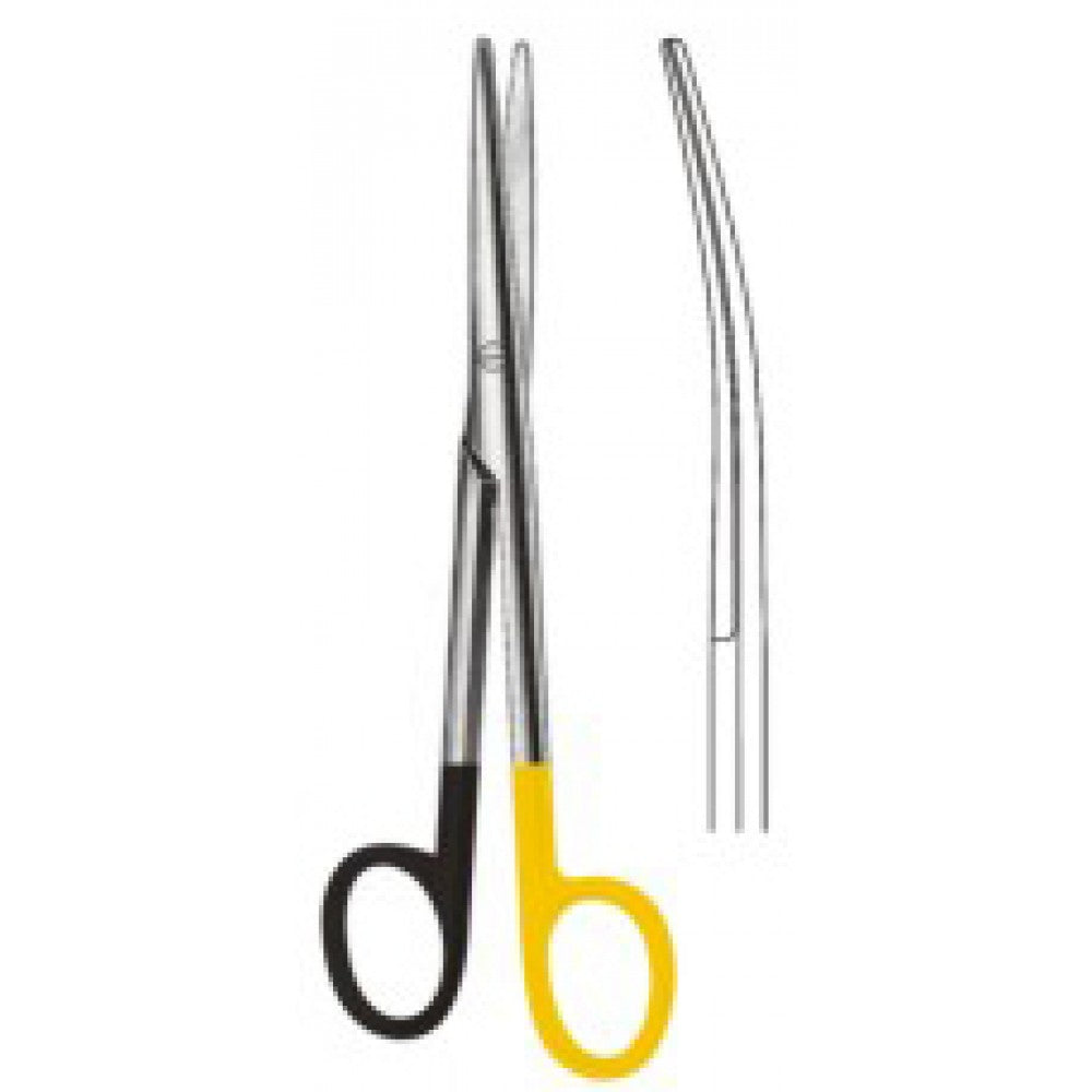 Mayo Stille Scissors Curved 15cm SuperCut, Tungsten Carbide Inlays - Surgix Instruments
