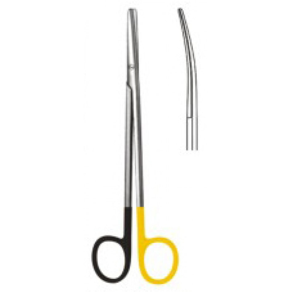 Metzenbaum Fino Scissors Curved 23cm SuperCut, Tungsten Carbide Inlays - Surgix Instruments