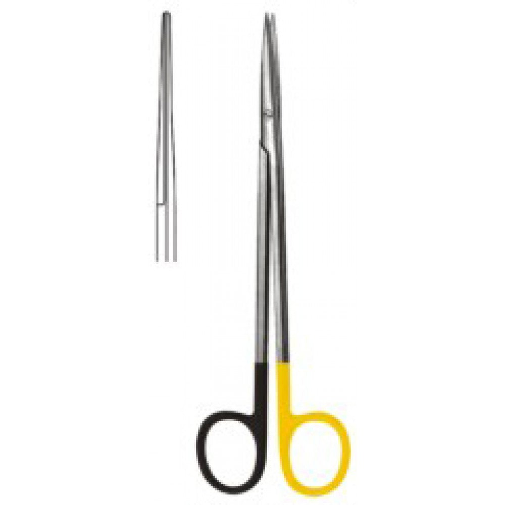 Metzenbaum Fino Scissors Straight 23cm SuperCut, Tungsten Carbide Inlays - Surgix Instruments