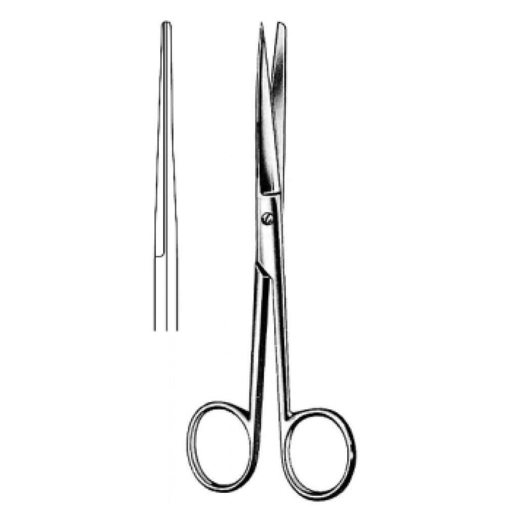 Grazil Operating Scissors Sharp/Blunt Straight 13.0cm - Surgix Instruments