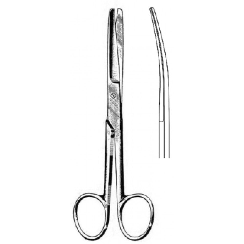 Deaver Scissors Curved Blunt/Blunt 14cm - Surgix Instruments