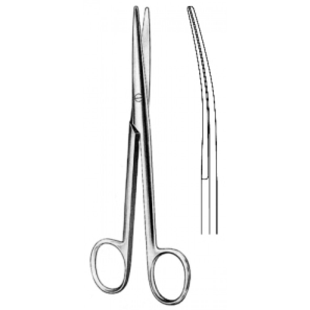 Mayo Stille Scissors Curved 16cm - Surgix Instruments