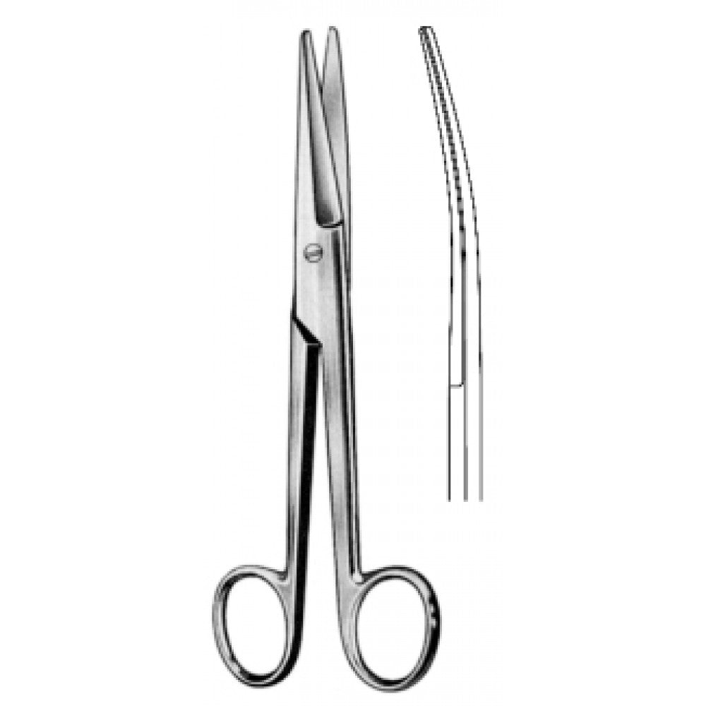 Mayo Noble Scissors Curved 17cm - Surgix Instruments