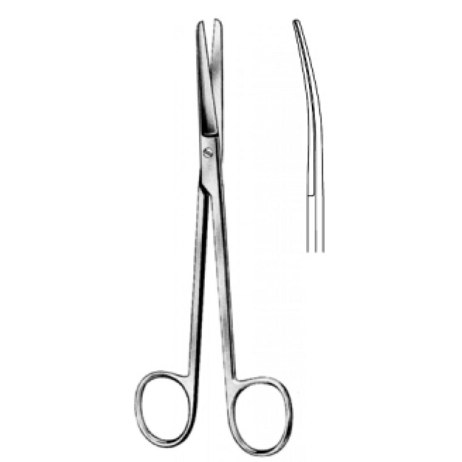 Mixter Scissors Blunt/Blunt Curved 15.5cm - Surgix Instruments