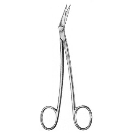 Locklin Operating Scissors serr angled 16cm - Surgix Instruments