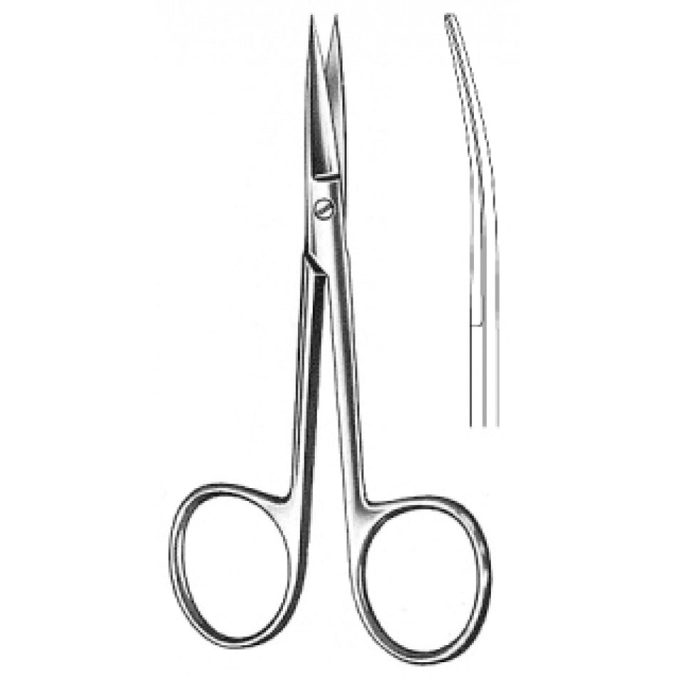 WAGNER Gum Scissors Curved 12cm - Surgix Instruments