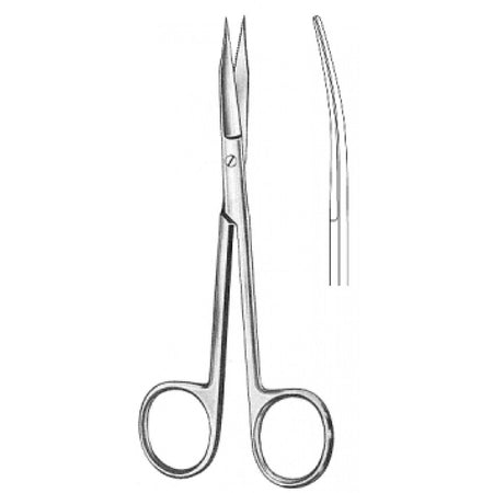 GOLDMAN-FOX Gum Scissors Curved 13cm - Surgix Instruments