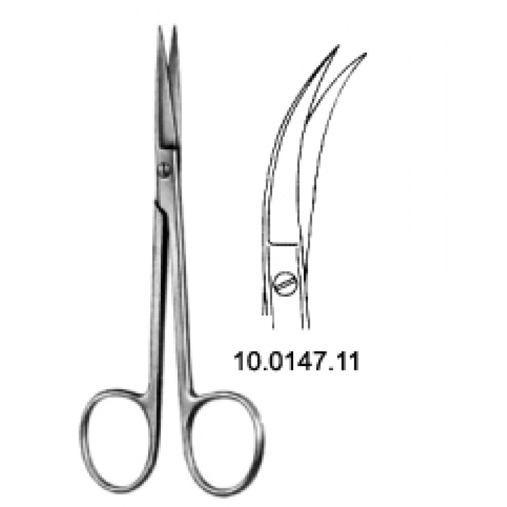 Iris Scissors Curved to side 11.5cm - Surgix Instruments