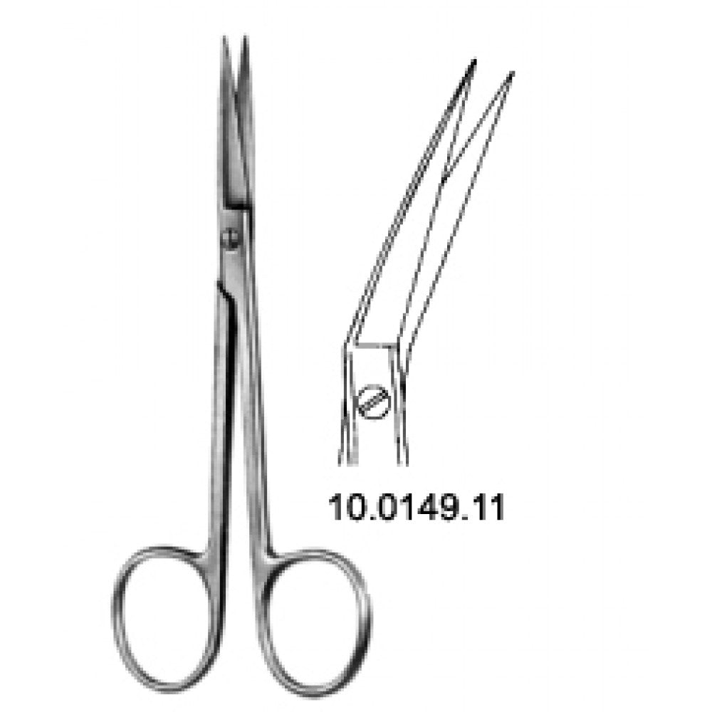 Iris Scissors angled to side 11.5cm - Surgix Instruments