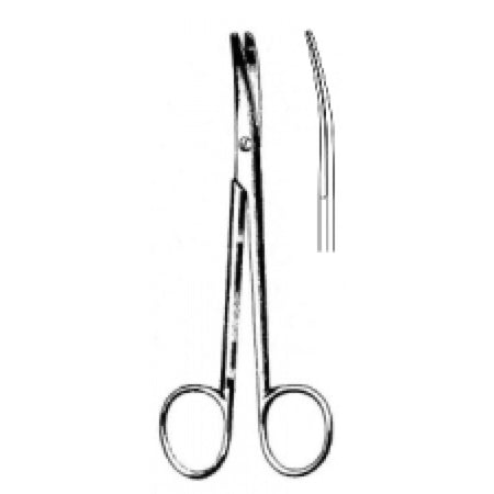 Enucleation Scissors slight Curved 11cm - Surgix Instruments