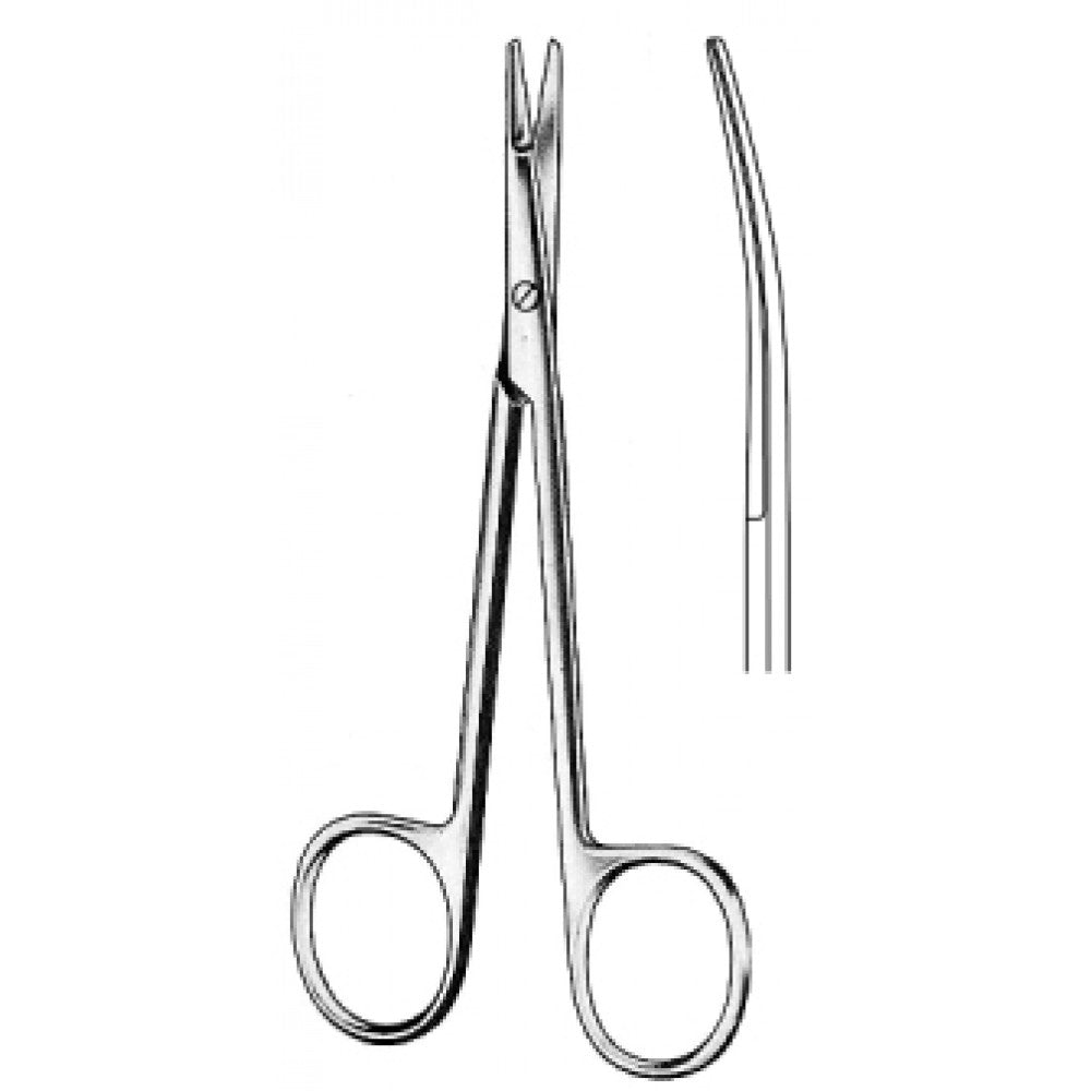 Kilner (Ragnell) Scissors Curved 12cm - Surgix Instruments