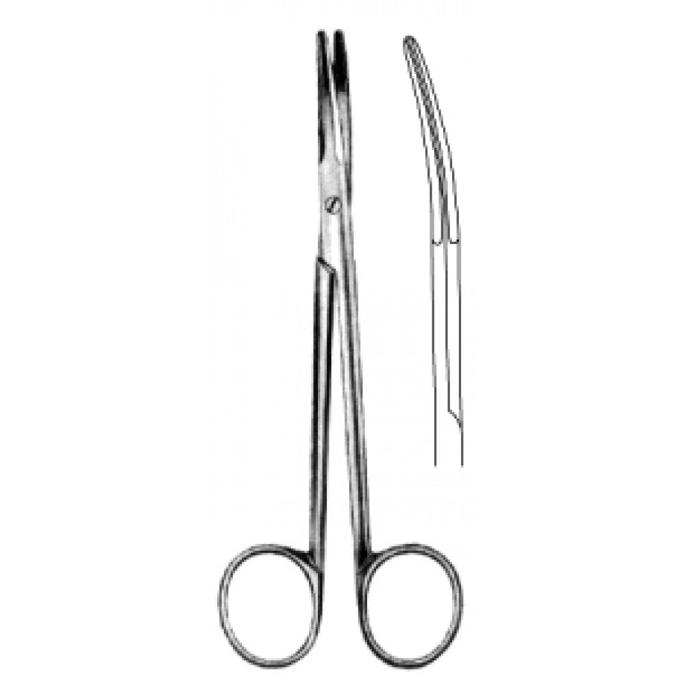 Aufricht D/Scissors Curved outside cut. 14.5cm - Surgix Instruments