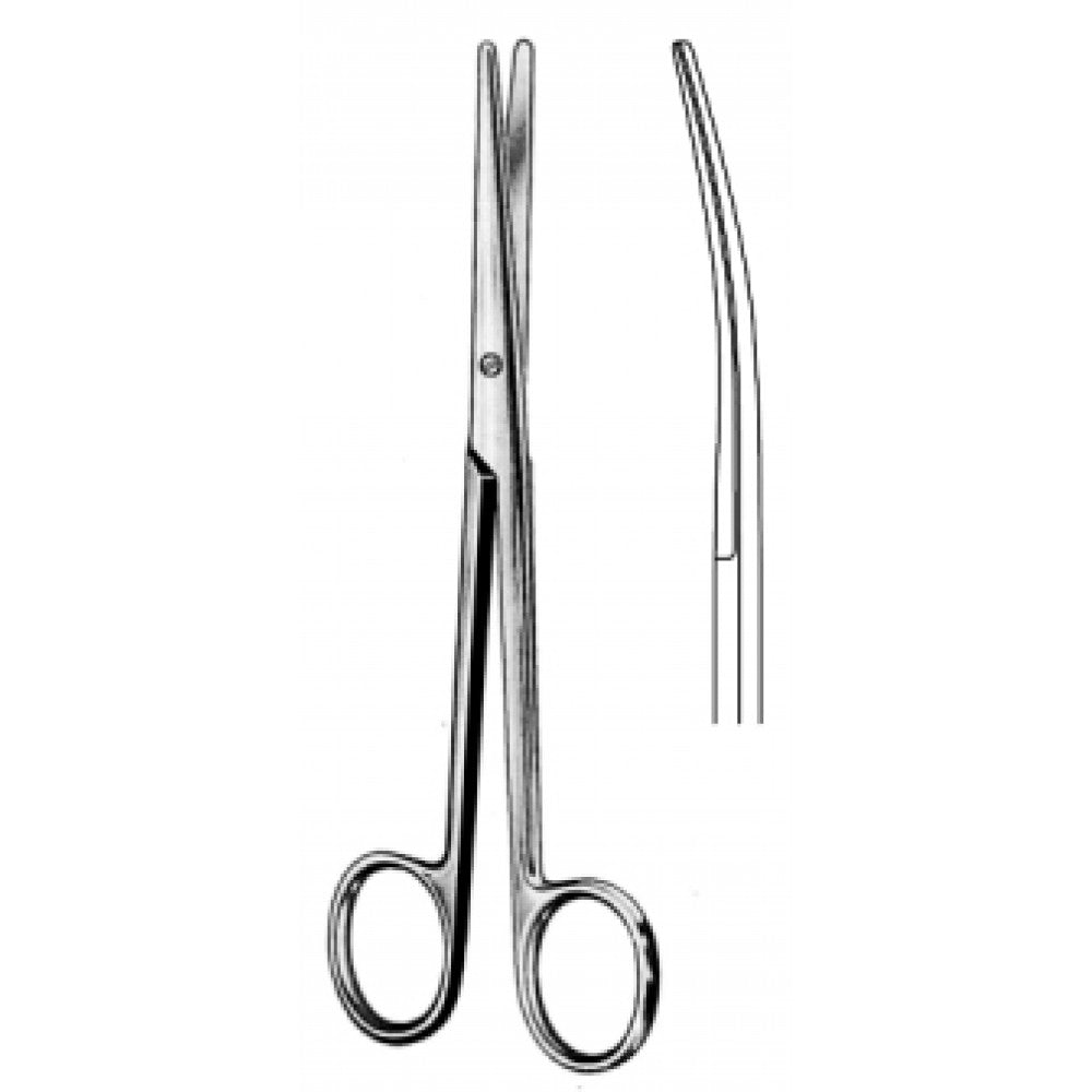 Lexer Operating Scissors Curved 16cm - Surgix Instruments