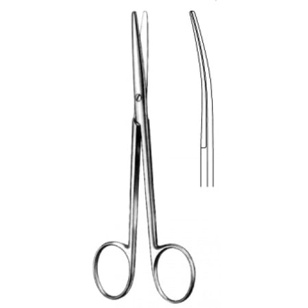 Lexer-Fino Dissecting Scissors Curved 16cm - Surgix Instruments