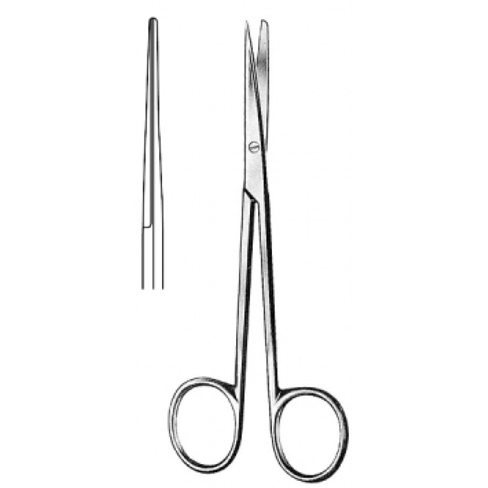 Metzenbaum Scissors Sharp/Blunt Straight 14.5cm - Surgix Instruments