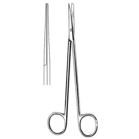 Metzenbaum Nelson Scissors Sharp/Blunt Straight 18cm - Surgix Instruments