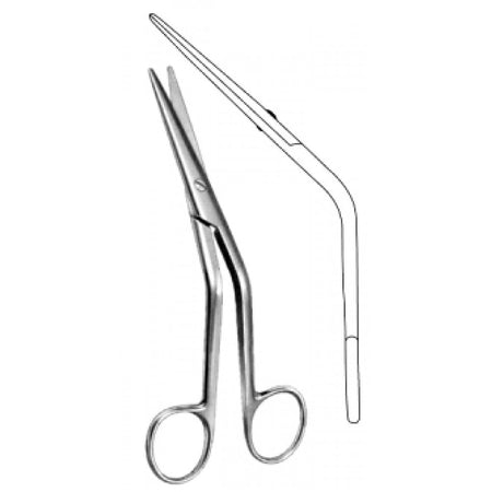 COTTLE Nasal Scissors bent on shaft 16cm - Surgix Instruments