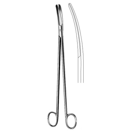 CRAFOORD Operating Scissors Curved 30cm - Surgix Instruments