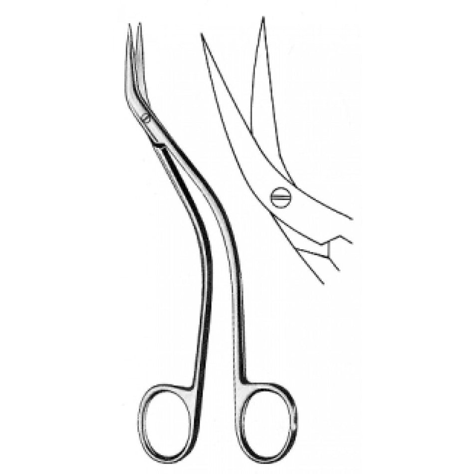 DEBAKEY Vascular Scissors 15.5cm - Surgix Instruments
