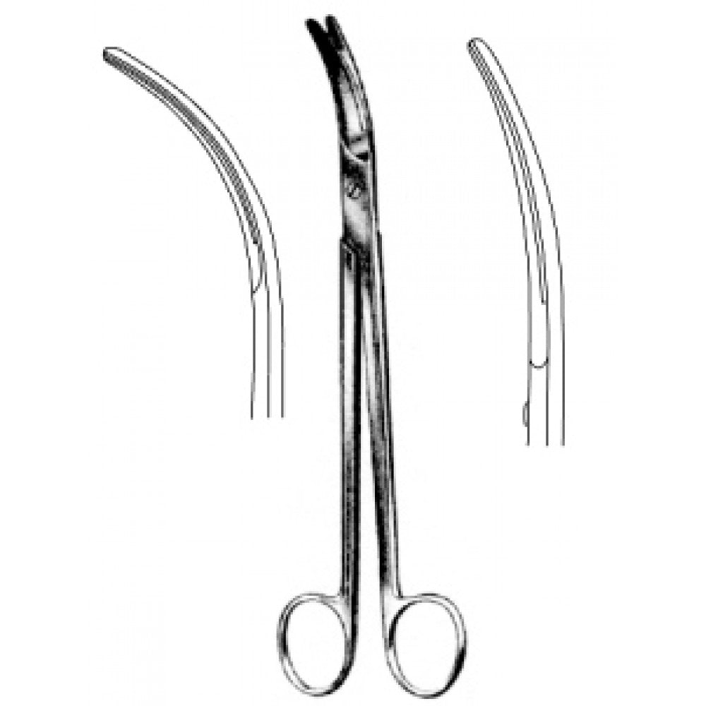 Parametrium Scissors Curved 23cm - Surgix Instruments
