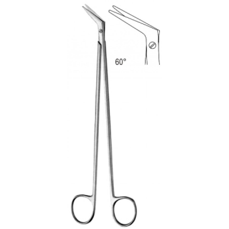 DEBAKEY Vascular Scissors 16cm 60 - Surgix Instruments