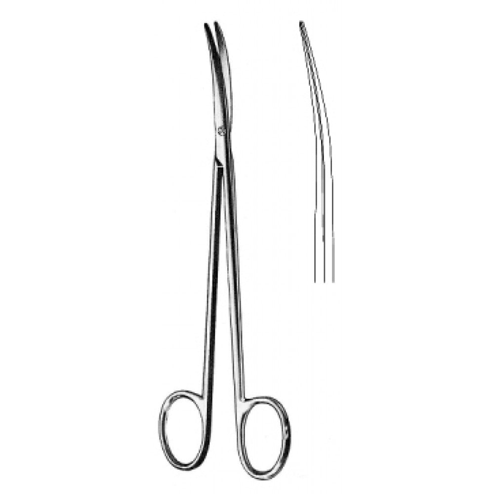 Toennis Adson Neuro-Scissors deli. Curved 17.5cm - Surgix Instruments
