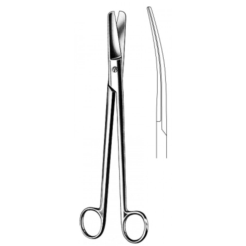 DUBOIS Gynecological Scissors Straight 27cm - Surgix Instruments