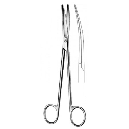Wertheim Gynecological Scissors Curved 14cm - Surgix Instruments
