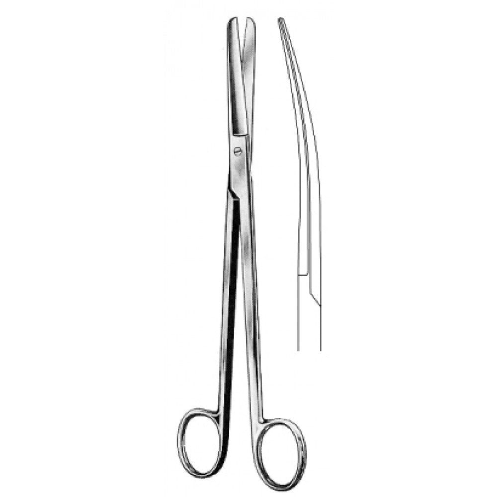 SIMS Uterine Scissors Blunt/Blunt Curved 20cm - Surgix Instruments