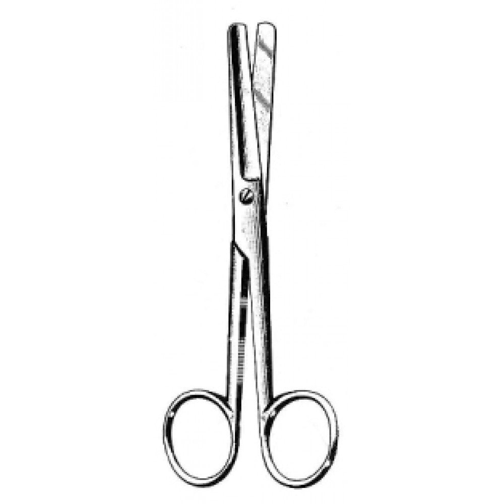 Busch Umbilical Scissors Blunt/Blunt Straight 16cm - Surgix Instruments